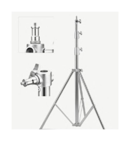 5 tripés inox 280 cm